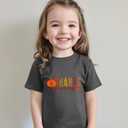 Funny Thanksgiving Shirts for Kids Toddler Boys Girls Turkey Pumpkin Graphic T-Shirt Clothes Tops Tee 2-8 Years