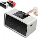 Simple Music Player for Dementia Alzheimer's Seniors, Easy-to-Use Audiobook Player for Elderly Parents, Large On/Off Button, Plug-and-Play, One-Touch Play, Loud Sound, 32GB TF Card, Gray