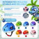 Toddler/Kids Bike Helmet for Boys Girls Adjustable Kids Helmet 3D Lightweight Ventilation and Multi-Sports Scooter Cycling Roller Balance Bike, Small: 18.9"-21.2"/48-54cm