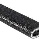 TRIM-LOK Edge Trim - Fits 1/8" Edge, 7/16” Leg Length, 250’ Length - Dual Gripping Fingers - Black, Pebble Texture - Flexible PVC Edge Protector