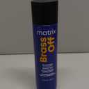 Matrix Brass Off Blue Shampoo | Refreshes, Tones & Neutralizes Brassy Tones | Color Depositing Shampoo | For Lightened Brunettes or Dark Blondes | For Color Treated Hair
