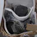 Premium Rubber Coated Hex Dumbbell Weight Set With Rack, Multiple Packages,210LB/350LB/450LB/550LB for Home Gym, Coated Hand Weights for Strength Training, Workouts