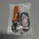 Key Fob Cover with Heavy-duty Keychain for Sonata Santa fe Tucson (Black)