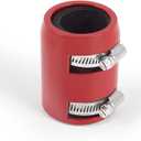 Mishimoto MMAH-U48RD Universal Flexible Stainless Steel Radiator Hose Kit, 48, Red