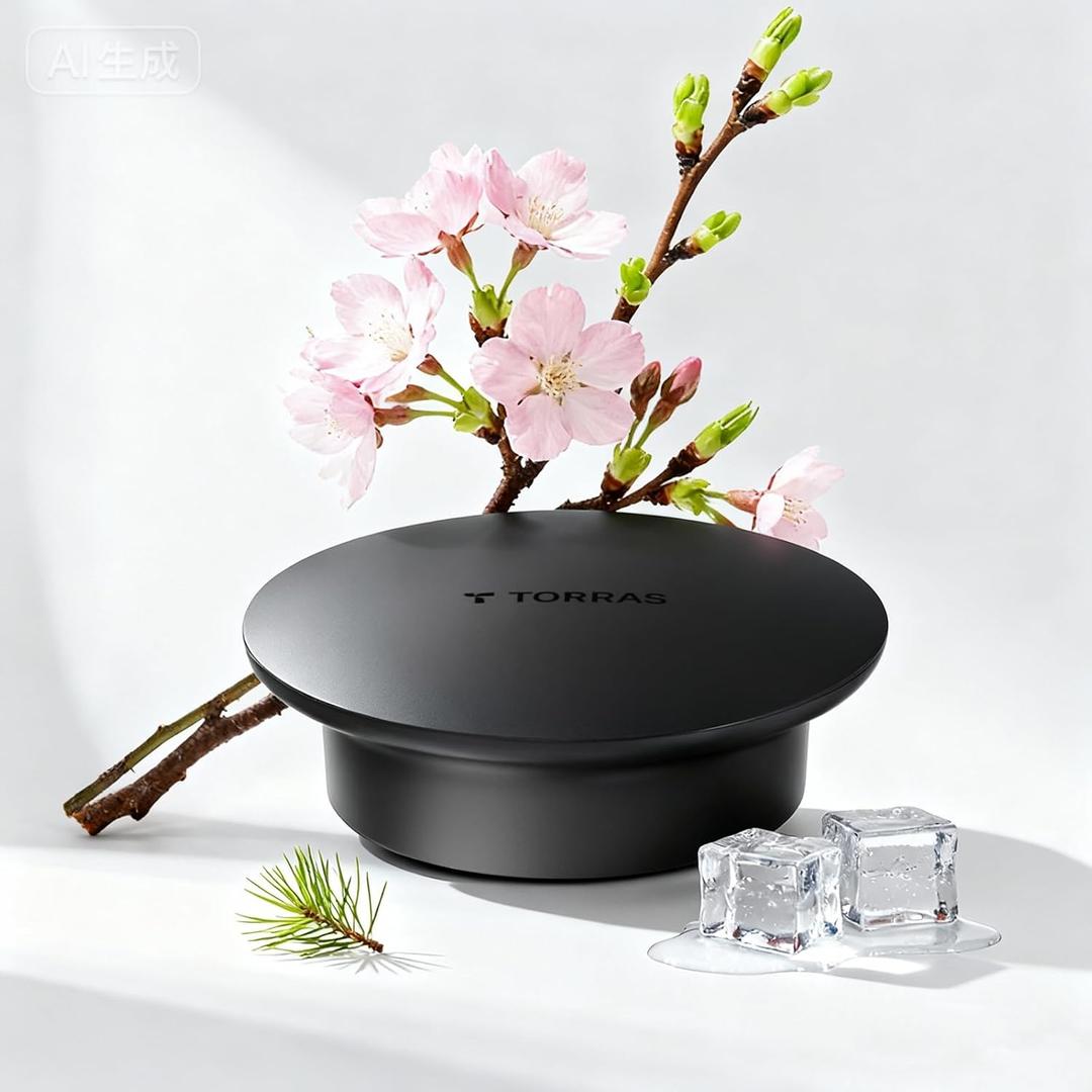 TORRAS CF20 Scenic Fragrance (Aquatic Scent: Cherry Blossom) refill - 1800 Sprays, Natural French Fragrance