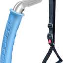 Car Door Handle for Elderly, Portable Car Assist Handle, with Car Grab Handle, Vehicle Assist Handles Designed for Seniors and Handicapped (Blue - 1 Pack Handle + Strap)