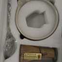 Matcha Whisk Set, Ceramic Matcha Set Includes Bowl & Holder, Bamboo Whisk (Chasen), Scoop, Spoon and Sifter, 6PCS Matcha Kit Covers Everything Needed for Making Matcha (Green)