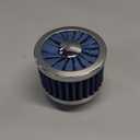 RYANSTAR RACING 23MM High Flow Vent Valve Cover Breather Filter Universal Car Air Filter Cold Air Intake Filter Small Air Filter Breather Universal Air Vent Cover Blue