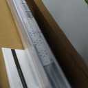 No Drill Light Filtering Cellular Shades for French Doors, 24"x70", White