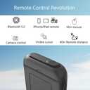 Phone Remote with Touchpad for TikTok, Bluetooth Page Turner for Kindle App, Mini Mouse for iPhone, iPad, Android Devices. Cellphone Camera Photo/Video Remote Control, Carrying Case Included