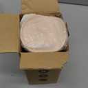 Pandaloo® Glass Cups With Lids and Straws 20 Fl Oz Perfect Size Iced Coffee Cup  Smoothie Cup With Bamboo Lid and On the go Lid  Glass Tumbler With Straw (1 Count (Pack of 1), Vanilla Cream)