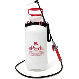 Watering Can Device for Watering Hanging Plant Basket Hard to Reach High Plant Waterer Sprayer 1.6 Gallon (Red 6L)