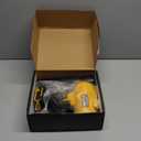 Cordless Leaf Blower for DeWALT 20V Battery,580000RPM Brushless Turbo Jet Blower with 3 Nozzles, Lightweight Handheld Blower for Patio, Lawn, Yard, Leaves, Dust, Garage & Snow Cleaning (No Battery) (Yellow)