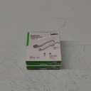 2 Pack Set Belkin BoostCharge Braided Lightning Cable - 6.6ft/2M - MFi Certified Apple iPhone Charger USB to Lightning Cable 6ft - iPhone Cable - iPhone Charger Cable - Apple Charger - USB Phone Charger - White