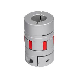 15mm to 15mm Aluminum Shaft Coupling Diameter 40mm Length 66mm, Flexible Spider Coupling Plum Shape, Shaft Coupler Connector for 3D Printer CNC Machine and Servo Stepped Motor