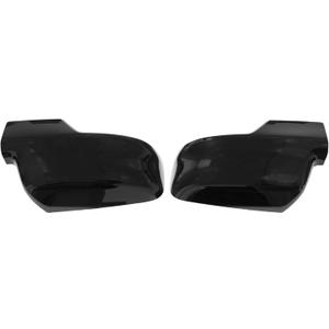 ApplianPar 2Pcs Gloss Black Front Driver and Passenger Side Mirror Cover for Ram 1500 2019 2020 2021 2022