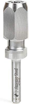 Amana Tool CNC Extension Adapter for 1/4 Inch Shank Router Bits, 47642, 5/8 Dia,  Sh, 2-5/8 Length, D1 , L1 15/16, L2 1-3/16, L3  Inch