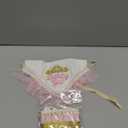 Princess Dog Crown Hat Scarf Set, Dog Birthday Hat Dress Outfit, Wedding Party Supplies for Girl Cats and Small Mini Dogs (GoldPearl)
