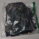 Sexy Strappy Leather Underwire Choker Garter Belt Mini Lingerie Set Dress with Thong 3 Piece (Medium, Black)