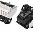 2PCS Engine Motor Mount Kit with Heat Shield Right Left Engine Trans Mount Compatible with GMC Sierra Yukon / Chevrolet Tahoe Silverado Suburban / Cadillac Escalade 2007-2014 Replace 15854941 A5365HY