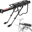 Donext Bike Rack - 110 lbs Rear Cargo Rack Universal for 22-28" Bicycles, Quick Release with Bungee Cord | Bicycle Rear Rack/Bike Cargo Carrier (Black)