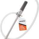 Deway Stick Fuel Pump, Adjustable Flow Nozzle, 15in, D-Battery, 2.4 GPM