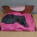 MalloMe Sleeping Bags for Adults Cold Weather & Warm - Backpacking Camping Sleeping Bag for Kids 10-12, Girls, Boys - Lightweight Compact Camping Essentials Gear Accessories Hiking Sleep Must Haves (Blossom Pink)