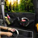 JeCar for TJ Trunk Organizer Rear Cargo Storage Driver Side Organizer Bag Pouches Compatible with 1997-2006 Jeep Wrangler TJ