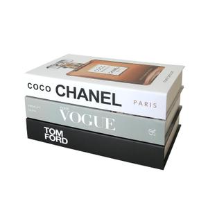 PTShadow 3 Pcs Decorative books Aesthetic Chic Faux Book Set for Room Dcor,Modern Home Decor Coffee Table Decor