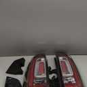 PIT66 LED Tail Lights Compatible with 2015-2020 GMC Yukon/Yukon XL (submodel: Denali, SLE, SLT) Driver and Passenger Side Rear Light Lamp Assembly (Clear)