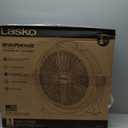 Lasko WINDMACHINE High Velocity Pivoting Floor Fan - 20" - 3301 - Gray, 25.1 in. High