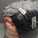 Teenage Boy Bedding Sets Full Size 5 Pieces Basketball Comforter Set For Boys Bed In A Bag Set, Basketball Bedding Full, Red Black