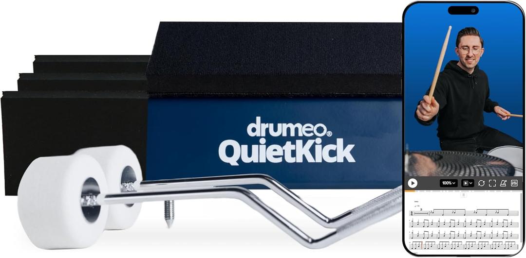 drumeo QuietKick Double