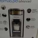 Baby Brezza New and Improved Formula Pro Advanced Formula Dispenser Machine - Automatically Mix a Warm Formula Bottle Instantly - Easily Make Bottle with Automatic Powder Blending, White