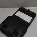 Exquisite Travel Bag for Ostomy and Colostomy Supplies - The Ultimate Choice for Post - Surgery Individuals, Featuring Hanging Setup and Stylish Covers Tailored for Women (Black)