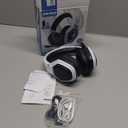 Ozeino 2.4GHz Wireless Gaming Headset for PC, Ps5, Ps4 - Lossless Audio USB & Type-C Ultra Stable Gaming Headphones with Flip Microphone, 40-Hr Battery Gamer Headset for Switch, Laptop, Mobile, Mac (Black and White)