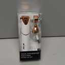 Eyebrow Facial Trimmer: 2 in1 Rechargeable Facial Hair Removal and Eyebrow Shaver - Face Lips Body Painless Facial Razor with Replacement Heads