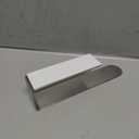 Taozun Hand Towel Holder/Hand Towel Ring - Self Adhesive Bathroom Towel Bar Stick on Wall, SUS 304 Stainless Steel Brushed (8-inch, Silver)