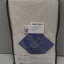 100% Blackout Shield Blackout Curtains for Bedroom 84 Inches Long, Back Tab/Rod Pocket Living Room Drapes, Thermal Insulated Blackout Curtains 2 Panels Set, 50" W x 84" L, Cream