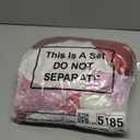 Oudain 36 Pcs 5 Inch Valentines Stuffed Fabric Hearts Tiered Tray Decor Valentine's Day Decor Buffalo Plaid Heart Shaped Hanging Ornaments for Wedding Party Farmhouse Crafts (Designer Style)