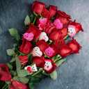 ArtCreativity 48 PCS Mini Valentines Squishies Toys, Bulk Set, 12 Cute Designs, Stress Relief Toys for Kids & Adults, Valentines Gifts, Party Favors, Goodie Bag Stuffers, Fun & Squishy Novelty Toys