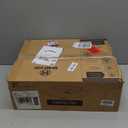 LEDIARY Ceiling Fans with Lights and Remote, 24'' Low Profile Ceiling Fan with Light, 3000-6000K Dimmable Fandelier LED Fan Light, 6 Wind Speeds, Black Modern Flush Mount Ceiling Fan for Bedroom