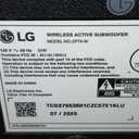 LG wireless active Sound boofer Model No SPT4-W