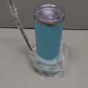 BJPKPK 20 oz Skinny Tumbler Stainless Steel Coffee Mug Slim Vacuum Insulated Travel Cup,Turquoise