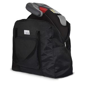 Birdee Durable Backless Booster Seat Travel Bag for Airplane Gate Check and Carrier for Travel - Fits GB Pocket and Most Lightweight Compact Folding Strollers