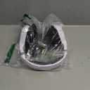 Ozeino Gaming Headset for PC, Ps4, Ps5, Xbox Headset with 7.1 Surround Sound Gaming Headphones with Noise Canceling Mic, LED Light Over Ear Headphones for Switch, Xbox Series X/S, Laptop, Mobile White