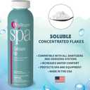 ProTeam Spa Calcium Up - Spa Calcium Hardness Increaser Hot Tub - Calcium Increaser for Hot Tub with SplashWiz Hot Tub Chemicals Care Guide - Made in the USA (1 lb)