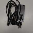 HHSOET 5 in 1 Recessed Power Strip Flat Plug, 20W Fast Charging Furniture Outlet with USB, Conference Recessed Socket with 2 AC Plugs, 2 USB Ports 1 USBC, 6ft Power Cord. (Black)