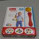 Goobi 20 Piece Construction Set Large Building Blocks Developmental Play Sticks STEM Learning Vibrant Colors Creativity Imagination 3D Puzzle Educational Toys for 1 Year Old Toddlers Preschool