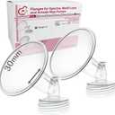 Nenesupply 30mm 2 pc Flanges Compatible with Spectra S2 S1 9 Plus Synergy Gold Breastpump